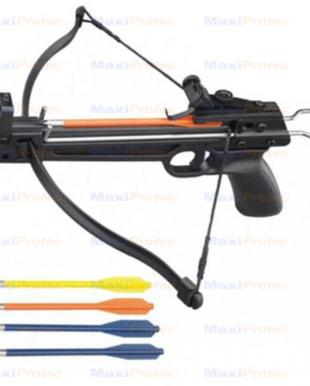 Pistolet arbalète 50 lbs + 5 traits